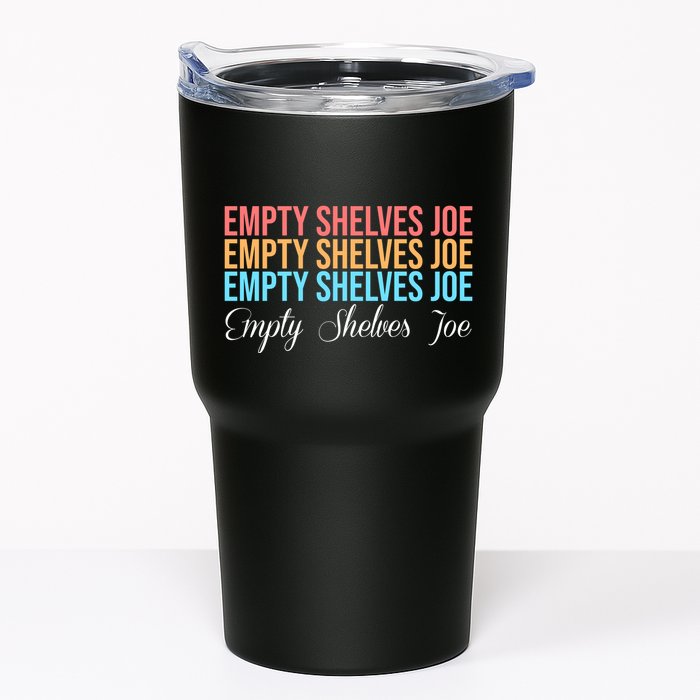 Empty Shelves Joe Retro Signature Tumbler
