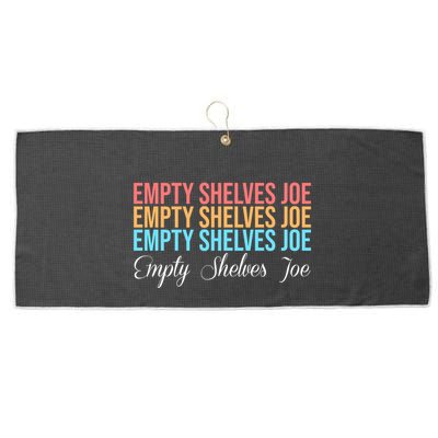 Empty Shelves Joe Retro Signature Large Microfiber Waffle Golf Towel