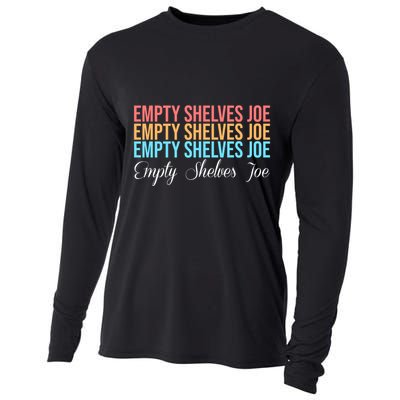 Empty Shelves Joe Retro Signature Cooling Performance Long Sleeve Crew