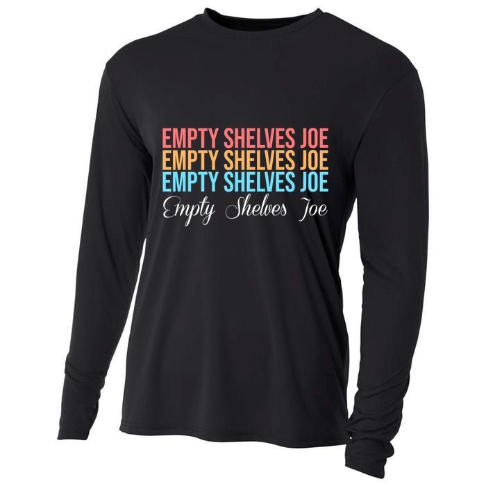 Empty Shelves Joe Retro Signature Cooling Performance Long Sleeve Crew