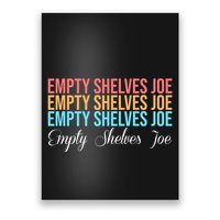 Empty Shelves Joe Retro Signature Poster