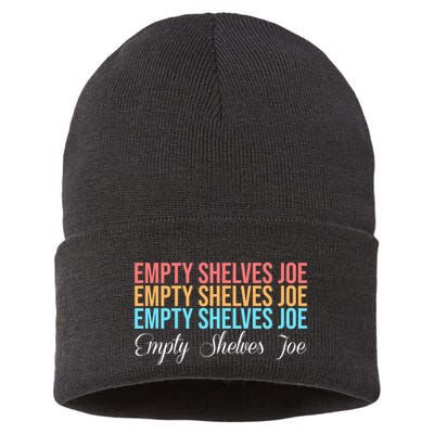 Empty Shelves Joe Retro Signature Sustainable Knit Beanie