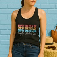 Empty Shelves Joe Retro Signature Womens Tank Top
