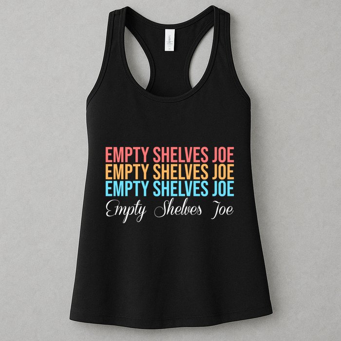 Empty Shelves Joe Retro Signature Womens Tank Top