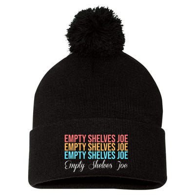 Empty Shelves Joe Retro Signature Pom Pom 12in Knit Beanie