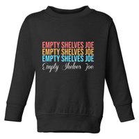 Empty Shelves Joe Retro Signature Toddler Sweatshirt