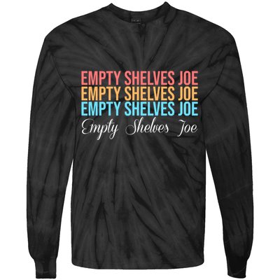 Empty Shelves Joe Retro Signature Tie-Dye Long Sleeve Shirt
