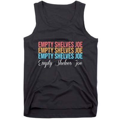 Empty Shelves Joe Retro Signature Tank Top