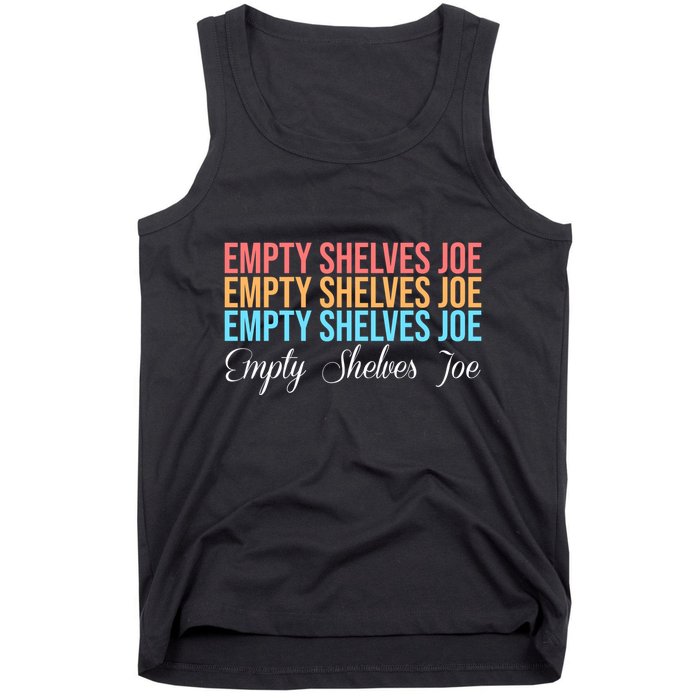 Empty Shelves Joe Retro Signature Tank Top
