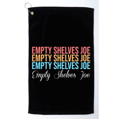Empty Shelves Joe Retro Signature Golf Towel