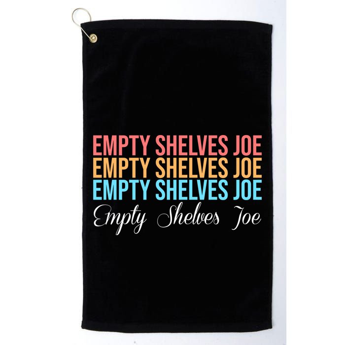 Empty Shelves Joe Retro Signature Golf Towel