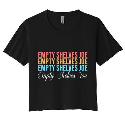 Empty Shelves Joe Retro Signature Crop Top