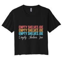 Empty Shelves Joe Retro Signature Crop Top