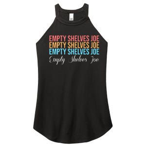 Empty Shelves Joe Retro Signature Women's Perfect Tri Rocker Tank