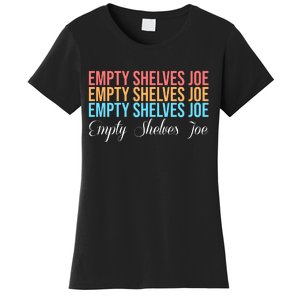 Empty Shelves Joe Retro Signature Women's T-Shirt