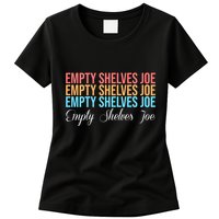 Empty Shelves Joe Retro Signature Womens T-Shirt