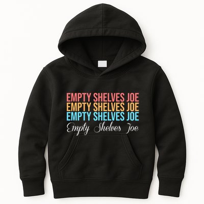 Empty Shelves Joe Retro Signature Kids Hoodie