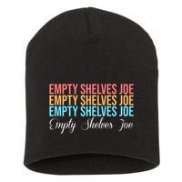 Empty Shelves Joe Retro Signature Short Acrylic Beanie