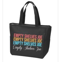 Empty Shelves Joe Retro Signature Zip Tote Bag