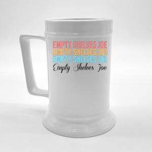 Empty Shelves Joe Retro Signature Beer Stein