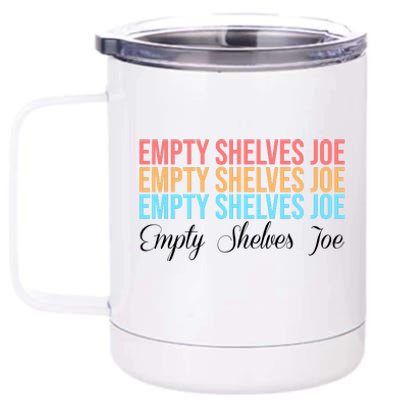 Empty Shelves Joe Retro Signature 12 oz Stainless Steel Tumbler Cup