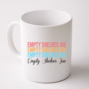 Empty Shelves Joe Retro Signature Coffee Mug