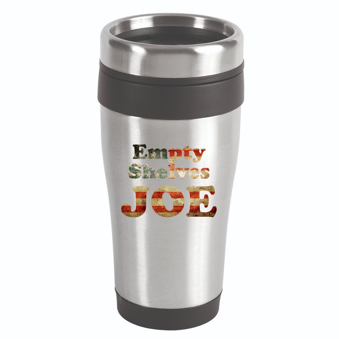 Empty Shelves Joe USA Blend 16oz Travel Tumbler