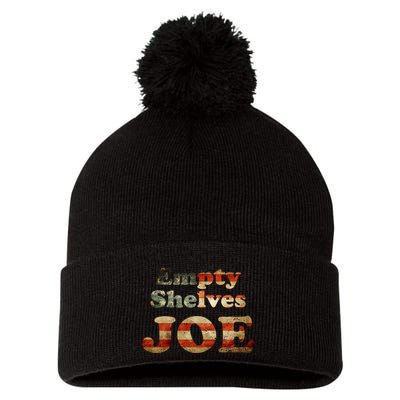 Empty Shelves Joe USA Blend Pom Pom 12in Knit Beanie