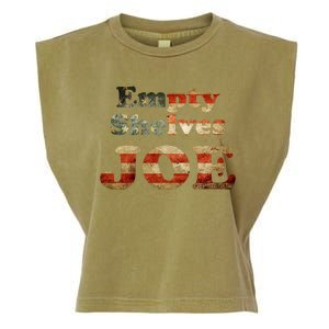 Empty Shelves Joe USA Blend Garment-Dyed Women's Muscle Tee