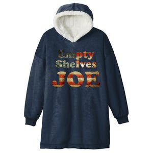 Empty Shelves Joe USA Blend Hooded Wearable Blanket