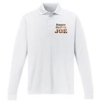 Empty Shelves Joe USA Blend Performance Long Sleeve Polo