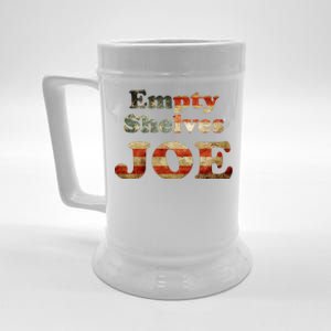 Empty Shelves Joe USA Blend Beer Stein