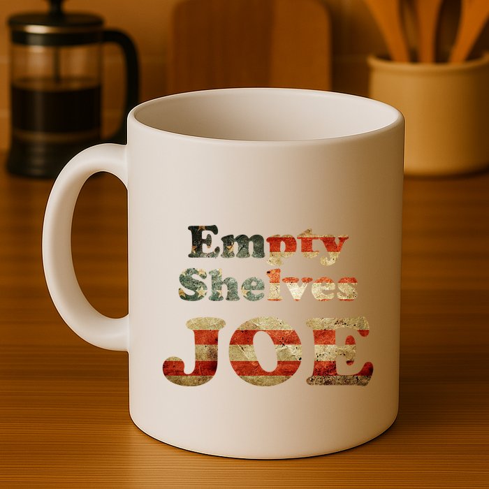 Empty Shelves Joe USA Blend Mug