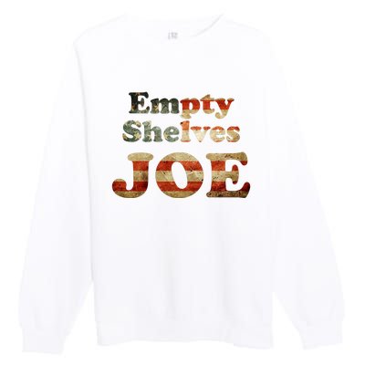 Empty Shelves Joe USA Blend Premium Crewneck Sweatshirt