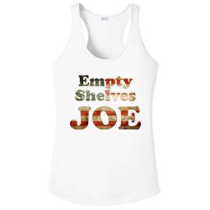 Empty Shelves Joe USA Blend Ladies PosiCharge Competitor Racerback Tank