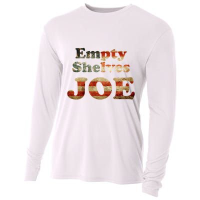 Empty Shelves Joe USA Blend Cooling Performance Long Sleeve Crew