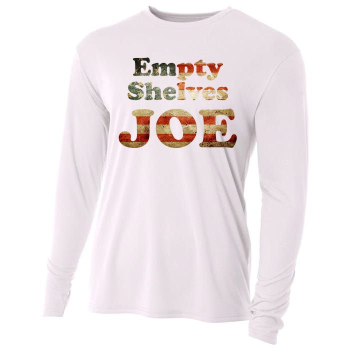 Empty Shelves Joe USA Blend Cooling Performance Long Sleeve Crew