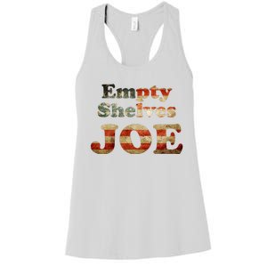 Empty Shelves Joe USA Blend Women's Racerback Tank