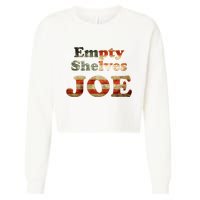 Empty Shelves Joe USA Blend Cropped Pullover Crew