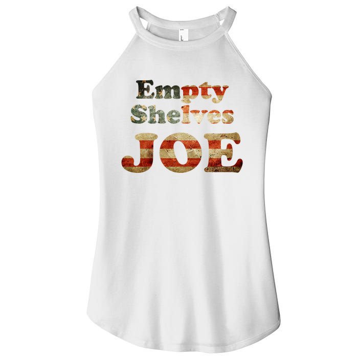 Empty Shelves Joe USA Blend Women's Perfect Tri Rocker Tank