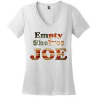 Empty Shelves Joe USA Blend Women's V-Neck T-Shirt