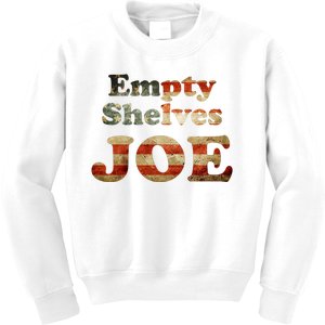 Empty Shelves Joe USA Blend Kids Sweatshirt