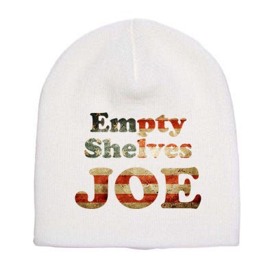 Empty Shelves Joe USA Blend Short Acrylic Beanie