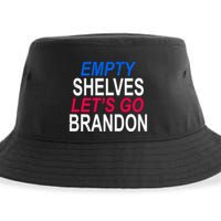 Empty Shelves Joe Let's Go Brandon Funny Anti Biden Sustainable Bucket Hat
