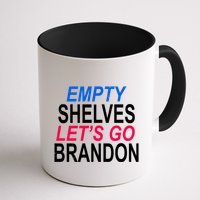 Empty Shelves Joe Let's Go Brandon Funny Anti Biden Mug