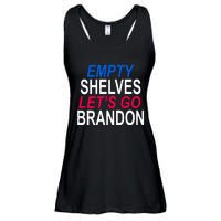 Empty Shelves Joe Let's Go Brandon Funny Anti Biden Ladies Essential Flowy Tank