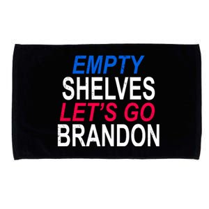 Empty Shelves Joe Let's Go Brandon Funny Anti Biden Microfiber Hand Towel