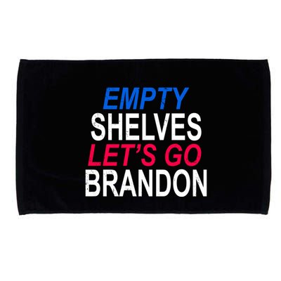 Empty Shelves Joe Let's Go Brandon Funny Anti Biden Microfiber Hand Towel