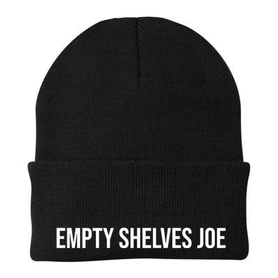 Empty Shelves Joe, Pro Republican, Anti Biden Simple Text Beanie