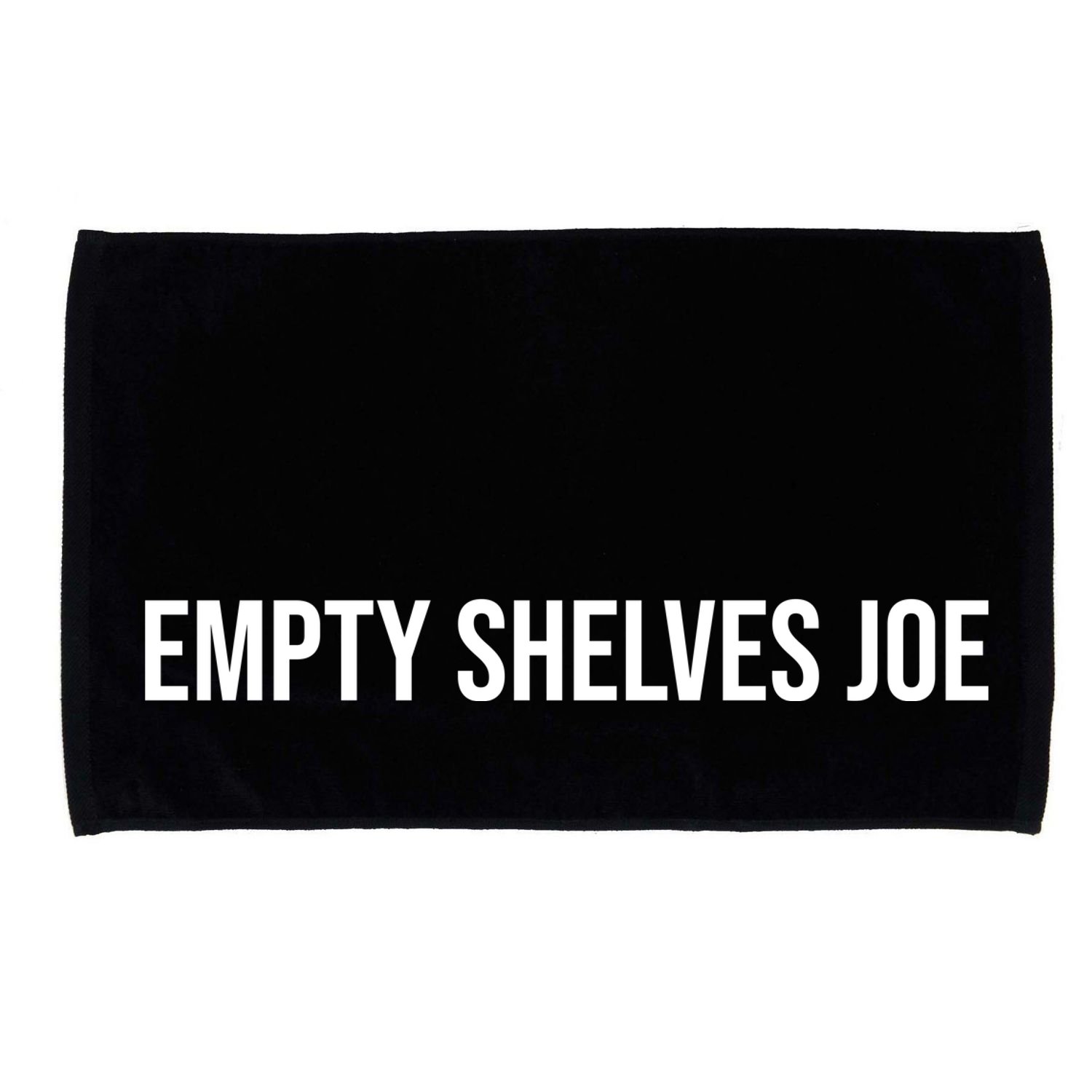 Empty Shelves Joe, Pro Republican, Anti Biden Simple Text Microfiber Hand Towel